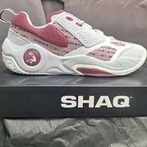 Shaq Raq Men's Basketball Shoes Burgundy & Gray New In Box With Tags